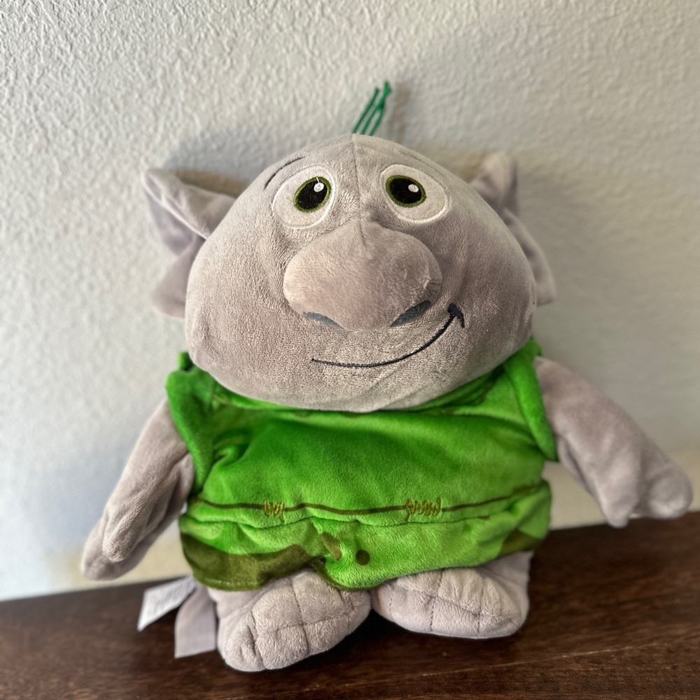 Bulda 11" PLUSH TROLL DOLL FROZEN reversible into mossy rock